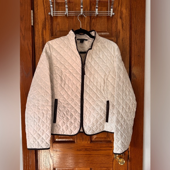 Bernardo Jackets & Blazers - Women's White Quilted Jacket